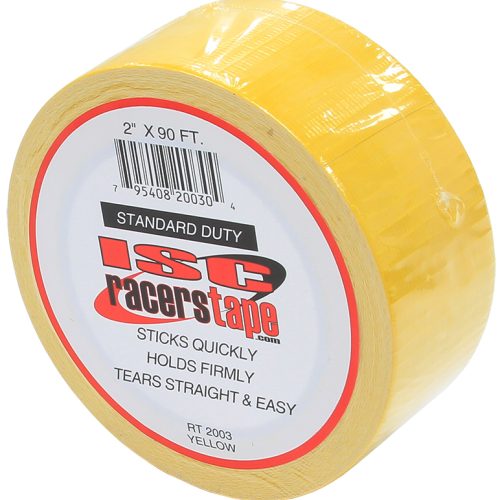 STANDARD DUTY TAPE YELLOW     2″ WIDE X 90FT ROLL