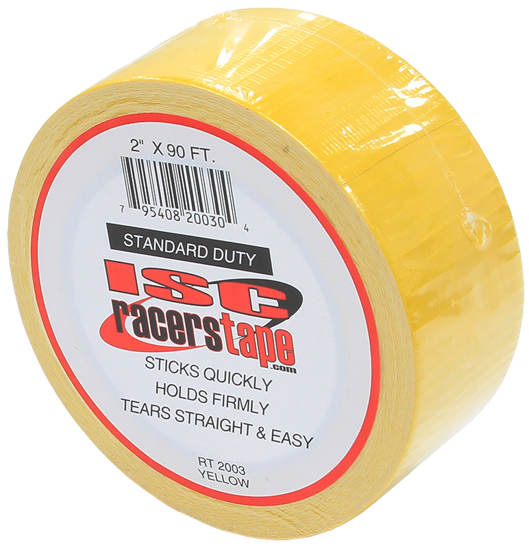 STANDARD DUTY TAPE YELLOW 2" WIDE X 90FT ROLL