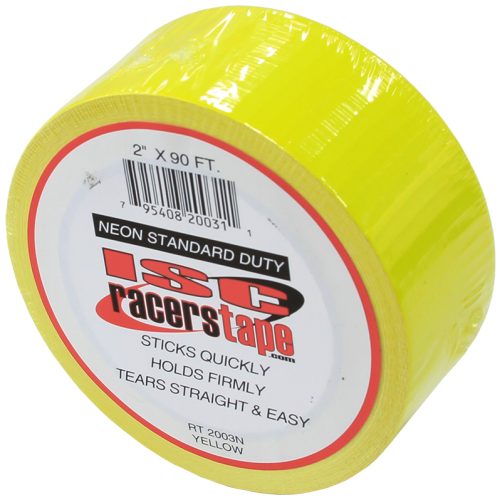 NEON STANDARD DUTY TAPE YELLOW2″ WIDE X 90FT ROLL