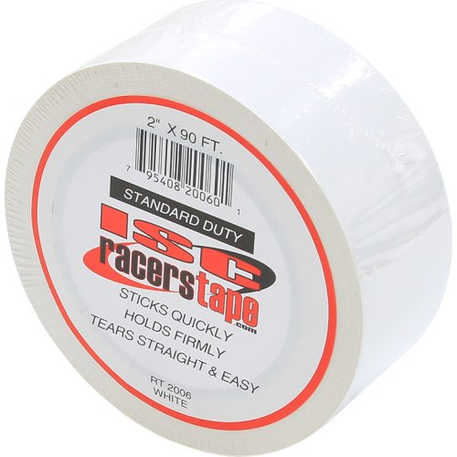 STANDARD DUTY TAPE WHITE      2″ WIDE X 90FT ROLL