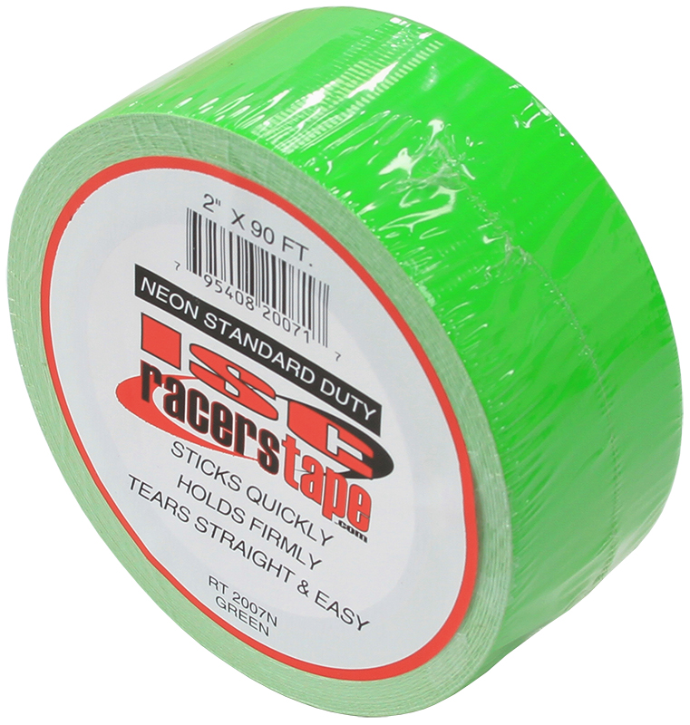 NEON STANDARD DUTY TAPE GREEN 2" WIDE X 90FT ROLL