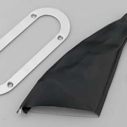 LOKAR FLOOR MOUNT H/BRAKE BOOTWITH STAINLESS RING         EA