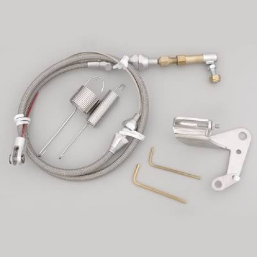 DUO PACK THROTTLE CABLE KIT   24 CABLE/BRACKET/SPRING S/S
