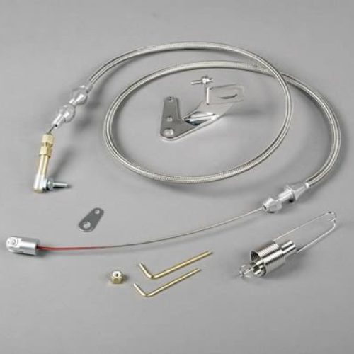 DUO PACK THROTTLE CABLE KIT   36 CABLE/BRACKET/SPRING S/S