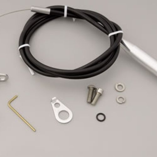 LOKAR KICKDOWN CABLES FOR T700CHEV BLACK CABLE KIT