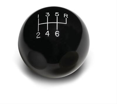 LOKAR 6 SPEED BLACK 2 KNOB 3/8-24 AND 3/8-16 THREAD