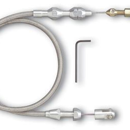 LOKAR THROTTLE CABLE STAINLESSSTEEL 24 LONG