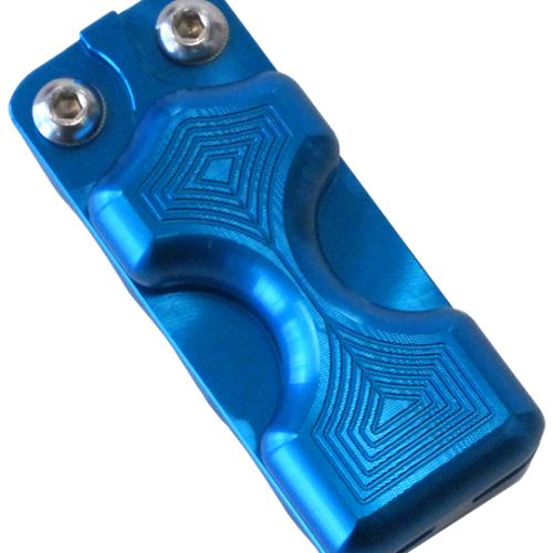 BILLET FEELER GAUGE HANDLE    BLUE FINISH