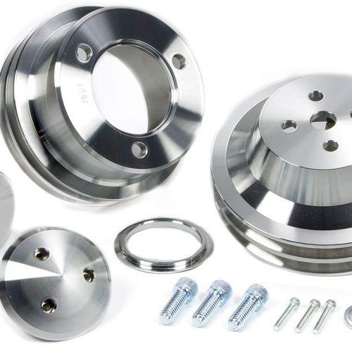 MARCH V-BELT PULLEY SET DOUBLEFORD 289-351W 1965-69 3-BOLT