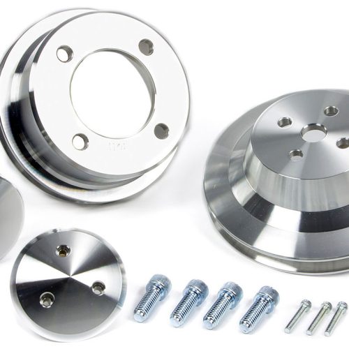 PERF 1V-BELT PULLEY SET FORD 4 BOLT 302-351 WINDSOR, CLEV