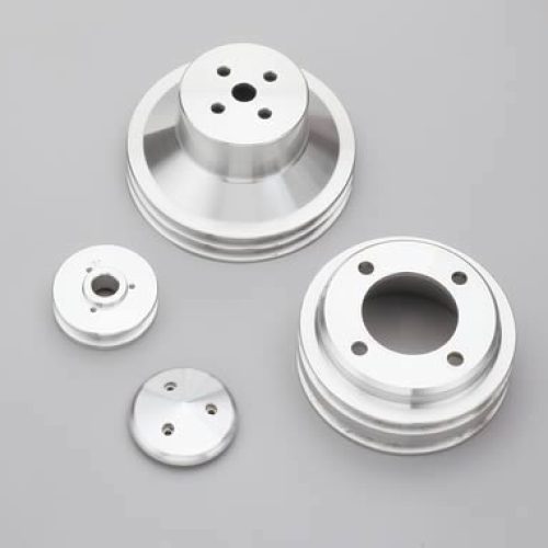 MARCH PULLEY SET 2 GROOVE SET FORD 302-351 WINDSOR,CLEVELAND