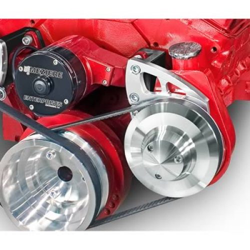 SB CHEV ELEC WP SAGINAW PS BRACKET SUIT MEZIERE ELEC PUMP