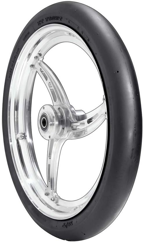 23.5 X 2.75-18 M/C FRONT TYRE TUBELESS. DRAG USE