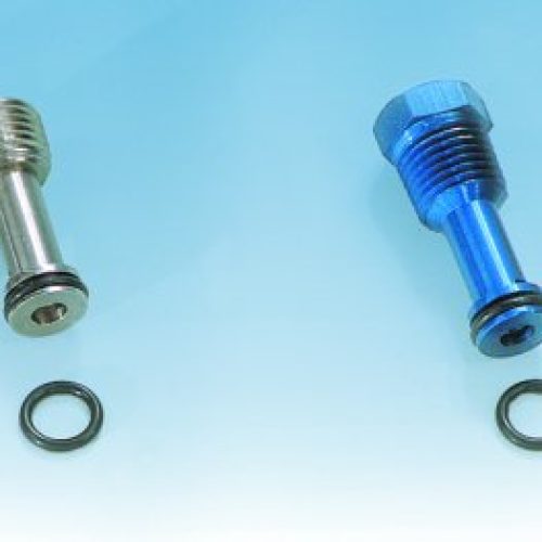 SB BB CHEV OIL RESTRICTOR     KIT (ALLOY-HEX)