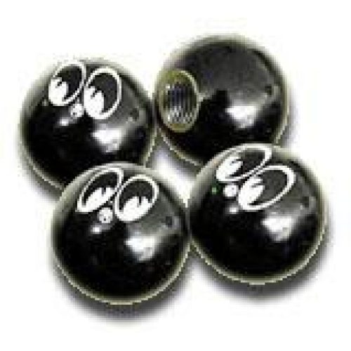 MOON BLACK BALL AIR VALVE CAP PAIR – MOON EQUIPPED BALL-