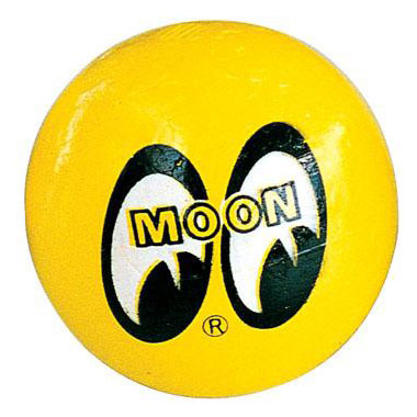 MOONEYES ANTENNA BALL TOPPER YELLOW