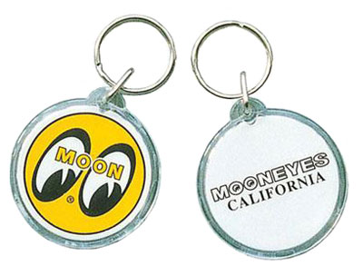 MOON CALIFORNIA KEYCHAIN YELLOW