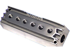 MOON 6 CARB FUEL BLOCK FINNED CAST ALUMINIUM