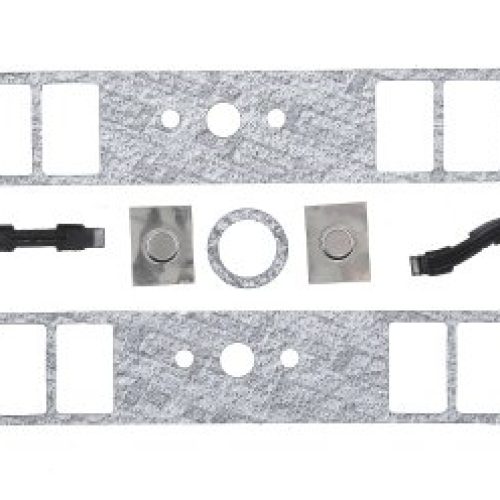 SB CHEV INTAKE GASKET SET     STANDARD PORT. 1.25″ x 2.00″