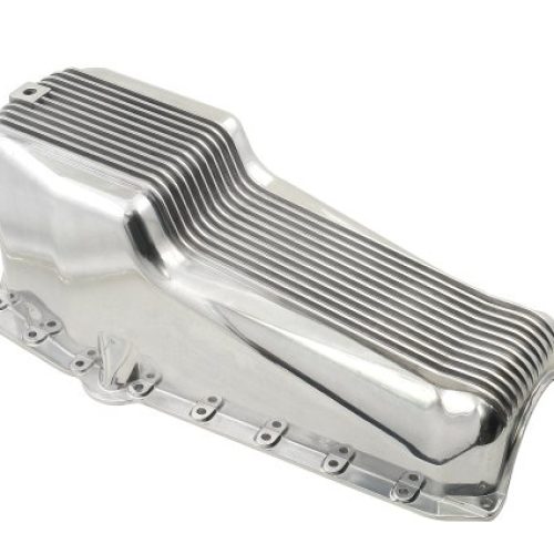 SB CHEV FINNED ALLOY OIL PAN  FITS 1955-1979 CHEV 265-400