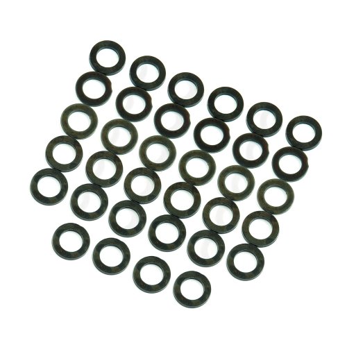 7/16 HEAD BOLT WASHERS 34 PACK.120 THICK BLACK OXIDE FINISH