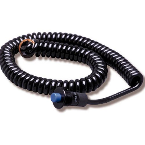 NITROUS BUTTON SWITCH BLUE    CURLY CORD