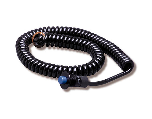 NITROUS BUTTON SWITCH BLUE CURLY CORD