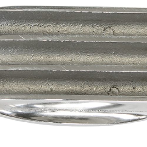 302-351C FUEL PUMP BLOCK OFF  FINNED ALUM POLISHED