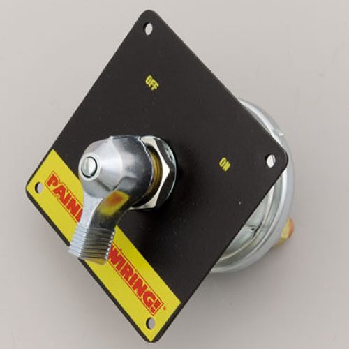 MASTER DISCONNECT SWITCH WITH PLATE