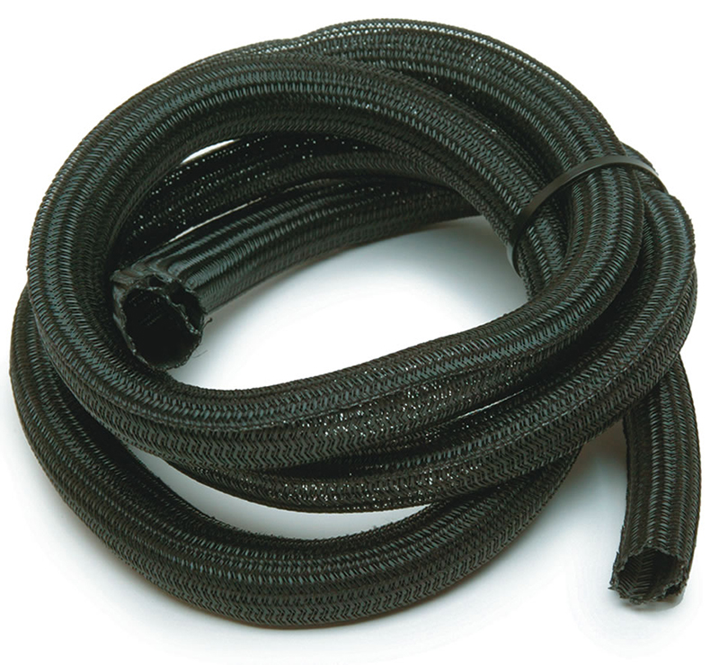 POWERBRAID BLACK PROTECTIVE SLEEVE 6 FT X 3/4"