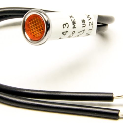 INDICATOR DASH LIGHT 5/16     AMBER