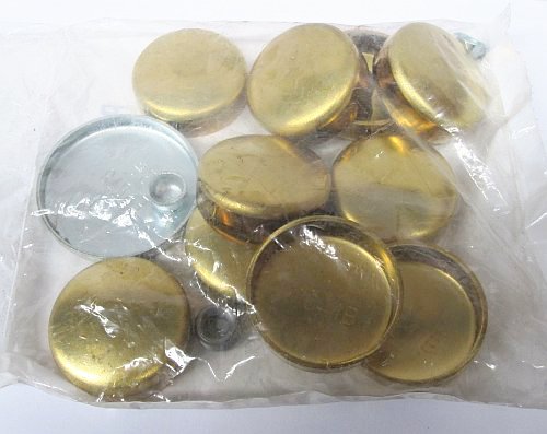 CHEV SB 400 BRASS WELSH PLUG KIT SBC FREEZE