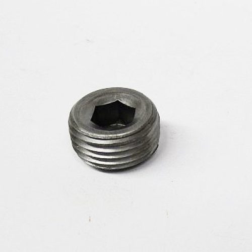 PIPE PLUG 1/2″ NPT W/ALLEN KEYSOCKET STEEL NATURAL
