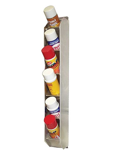 PIT PAL VERTICAL AEROSOL RACK *HOLDS 6 CANS*