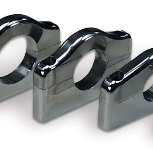 ALUMINIUM BAR MOUNT 1″        POLISHED