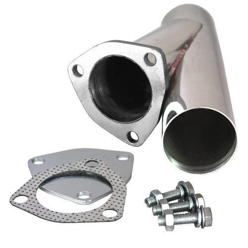 2.50 S/STEEL EXHAUST CUTOUT   Y-BRANCH & FLANGE ONLY