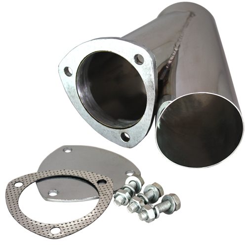 3.00 S/STEEL EXHAUST CUTOUT   Y-BRANCH & FLANGE ONLY