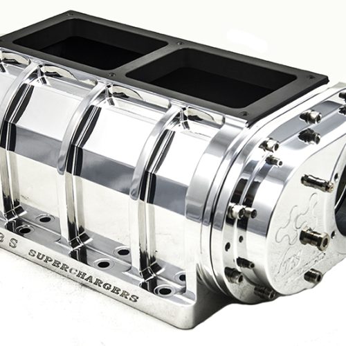 BLOWER 6V-71 BILLET POLISHED  3-LOBE CAST ROTORS