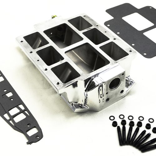 SBC BLOWER POLISHED MANIFOLD