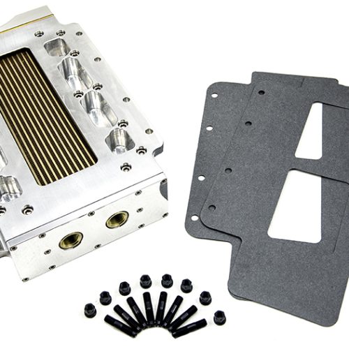 TBS INTERCOOLER GOES BETWEEN  BLOWER & MANIFOLD 4 THICK