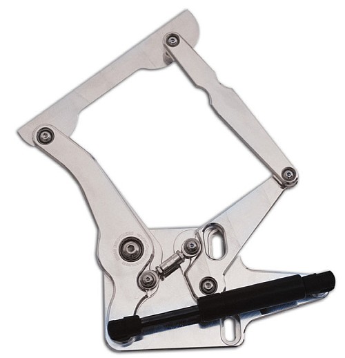 BILLET BONNET HINGE KIT 1965-66 FORD MUSTANG