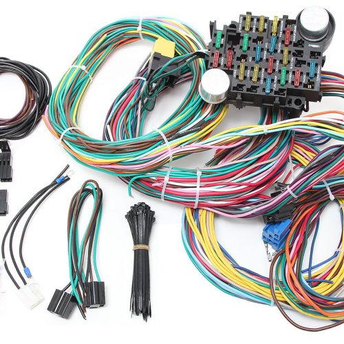20 CIRCUIT WIRING HARNESS KIT UNIVERSAL WITH SWITCH ASSEMBLY