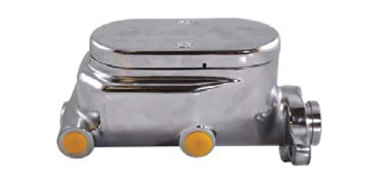 ALUMINIUM BRAKE MASTER CYLINDER 1" BORE SMOOTHED CHROMED