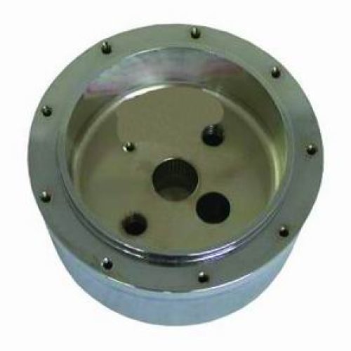 CHROME ALUMINIUM STEERING ADAPBOSS KIT SUIT GM COLUMN