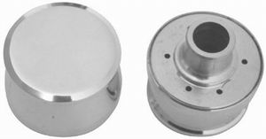 ALUMINIUM BREATHER PLAIN POLISHED. 1" NECK