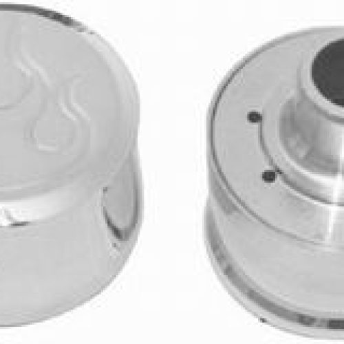 ALUMINIUM BREATHER FLAMED POLISHED