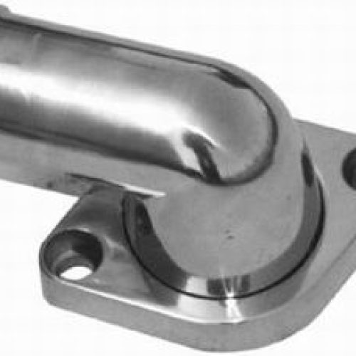 90DEG SWIVEL WATER NECK THERMOHOUSING, POLISH SUIT CHEV