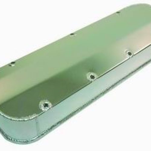 FABRICATED VALVE COVERS, BBC  TALL, ANODIZED, NO HOLES