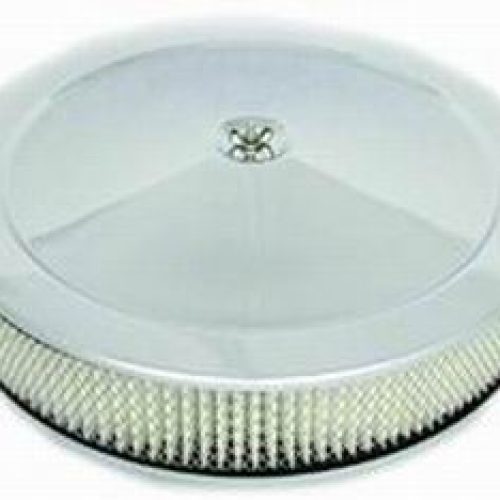 14X3 STAINLESS AIR CLEANER INCL STUD & NUT