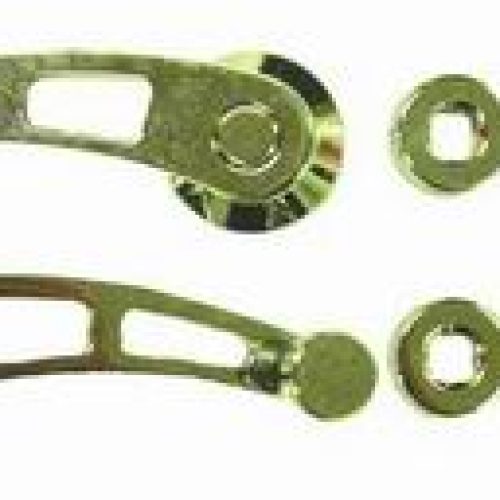 CHROME ALUMINUM WINDOW HANDLE 4-1/4″ LONG